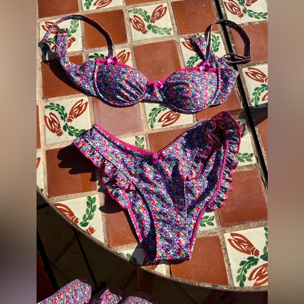 Strawberry Milk Mob Saint Tropez Bikini